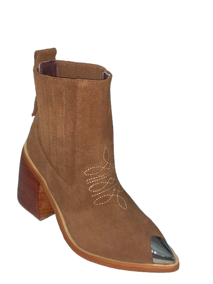 Botin puntera Plateada, Miel